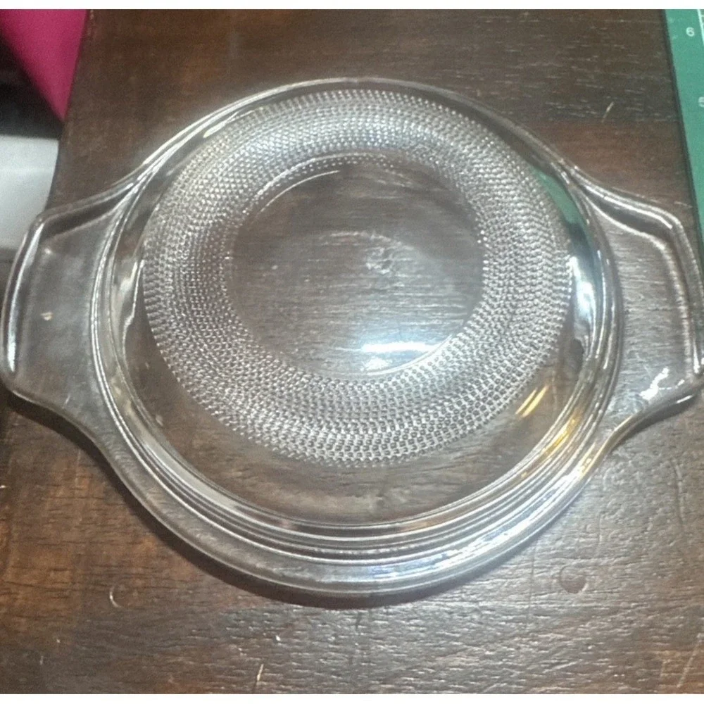 VTG Fire King Anchor Hocking 12oz Casserole 472 Clear Glass Lid Replacement